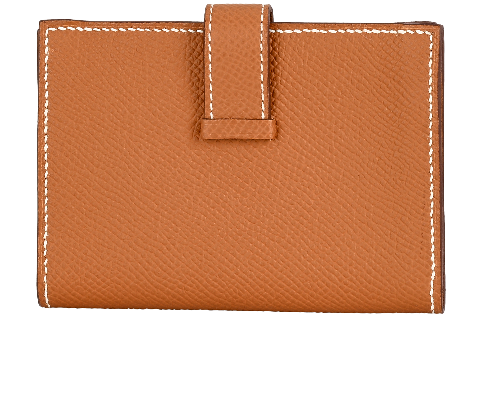 Hermes Bearn Card Holder, &pound;850, Accessories, Brown, Leather, Back view